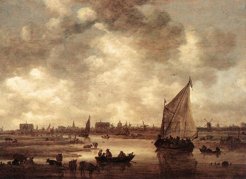 Jan van Goyen View of Leiden Germany oil painting art